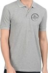 Grey Cotton Poly T-Shirt